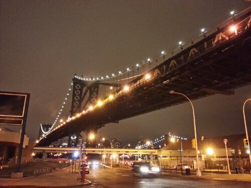 Manhattan et Brooklyn Bridges